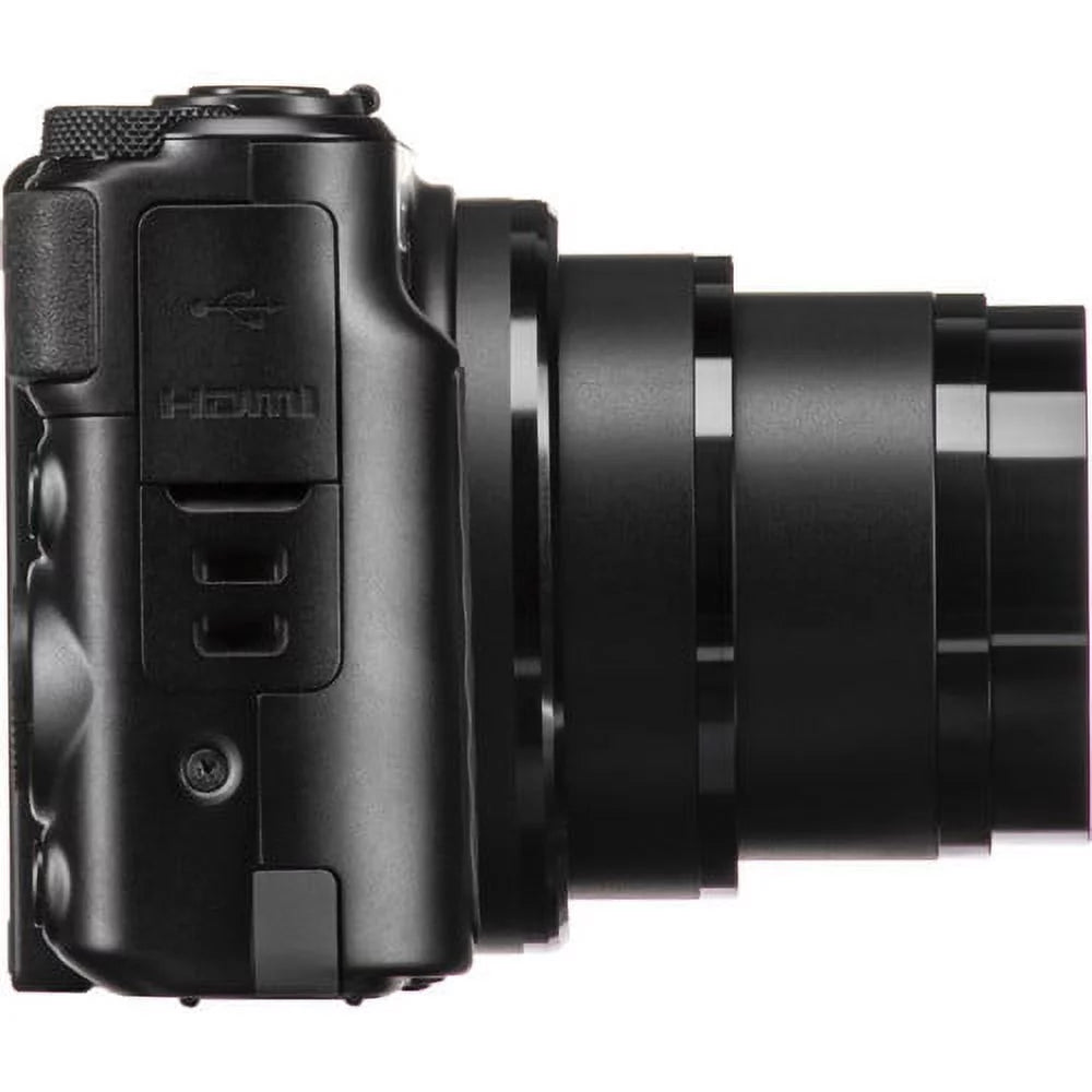 Black Digital Camera with 64 GB Memory Card H241