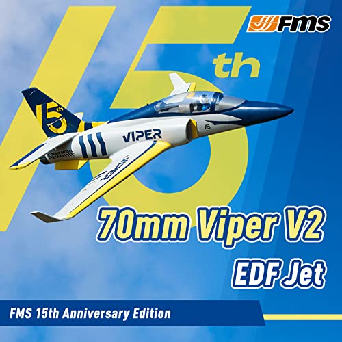 70mm Viper V2 EDF Navy Blue RC Airplanes PNP Q10803