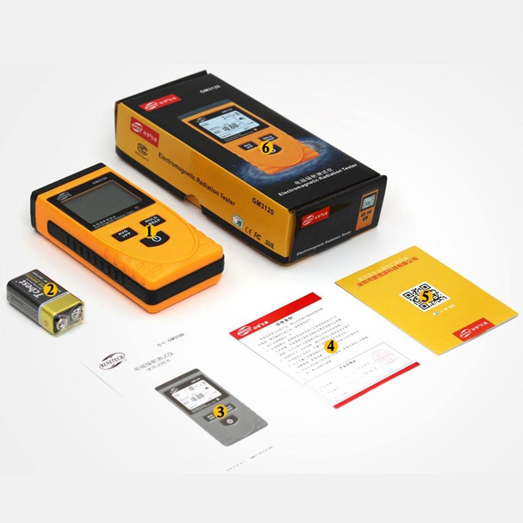 Electromagnetic Radiation Detector Meter with LCD Screen Q73306