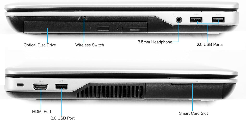 15.6in Laptop, Core i5-4300M 2.6GHz, 16GB Ram, 500GB SSD, Windows 10 Pro 64bit G7608