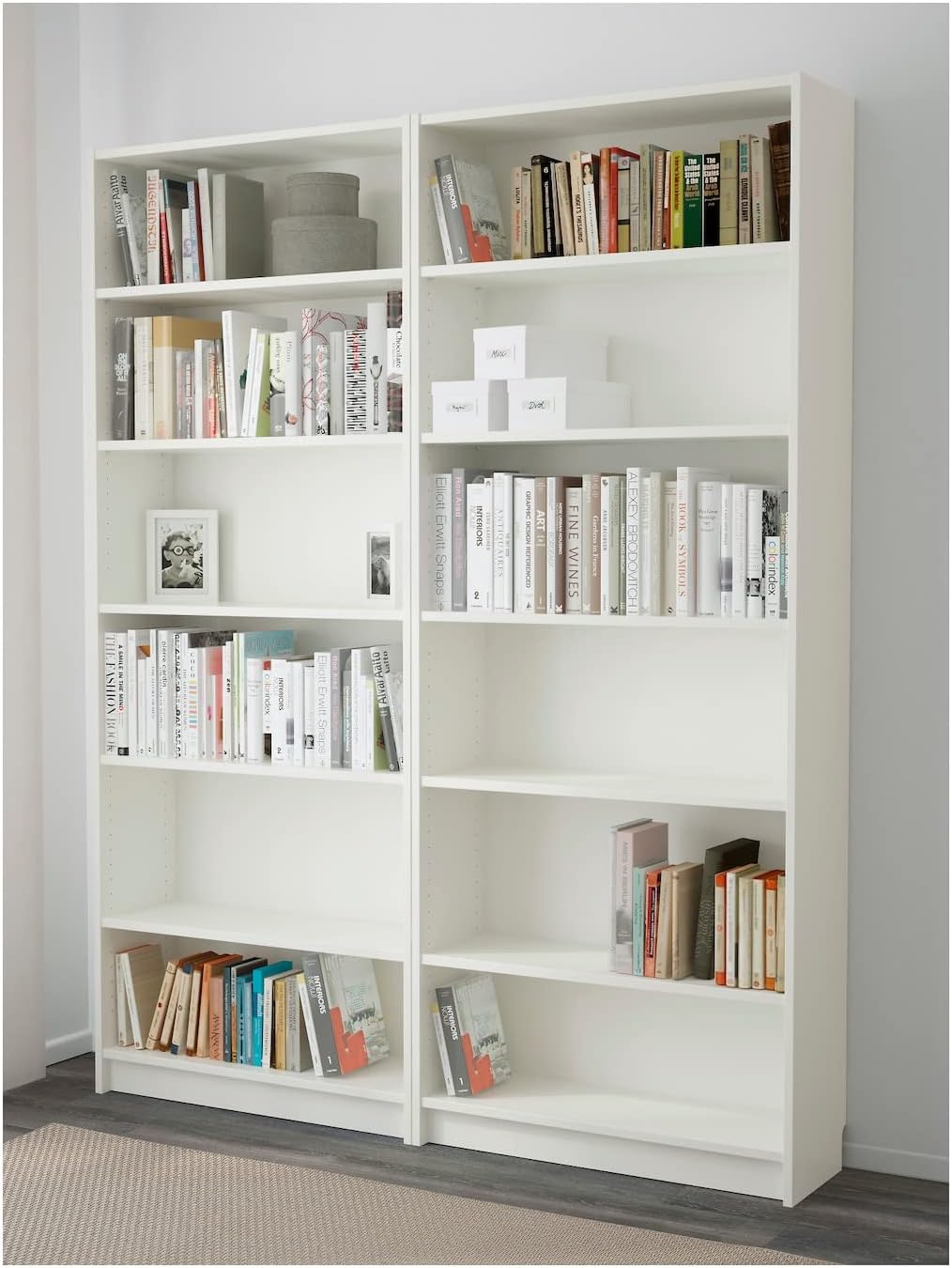 White Bookcase M285