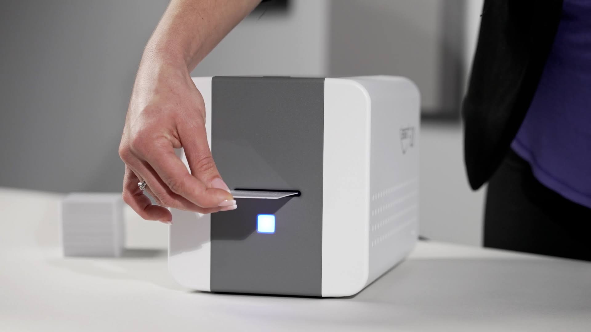 Starter ID Printer Kit - Plastic Card Printer - Color - Dye Sublimation S33349