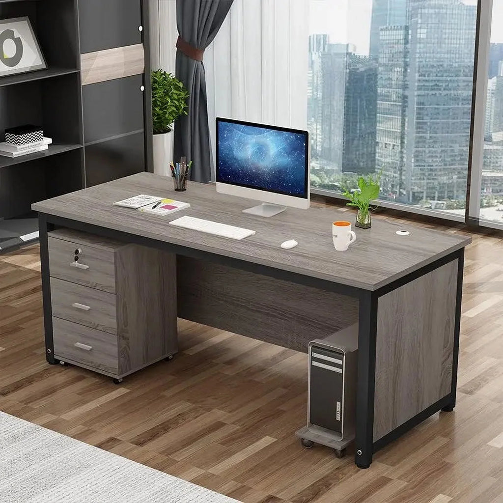 Monitor Desk with Drawers X28039
