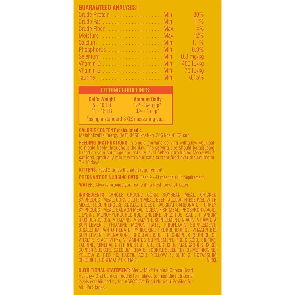 Meow Mix Original Choice Cat Food W716