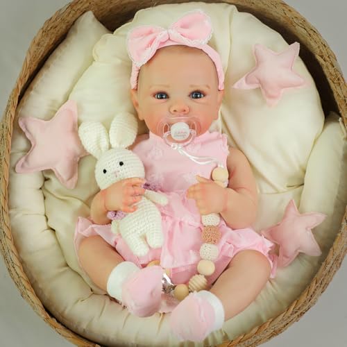 20 Inch Soft Full Vinyl Body Reborn Baby Doll T3875