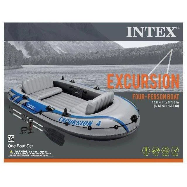 Inflatable Rafting Boat Set with 2 Oars N492096