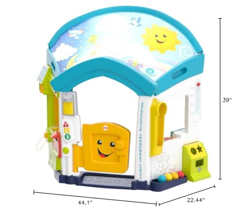 Baby & Toddler Toy Smart Learning Home Playhouse with Lights Sounds & Activities Z78117