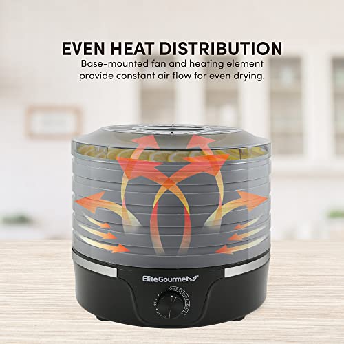 Stainless Steel Food Dehydrator with Adjustable Temperature Controls Y13912