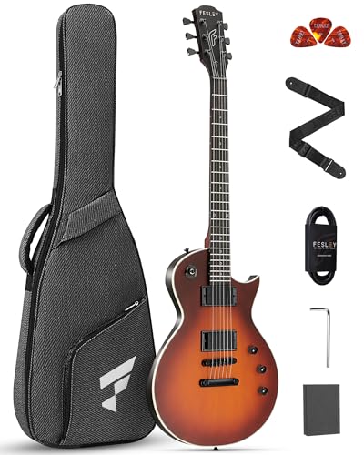 Black Matte Solid Body Electric Guitar with Gig Bag H77587