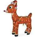 3-D Lighted Rudolph Christmas Lawn Decoration, 36-in. E58220