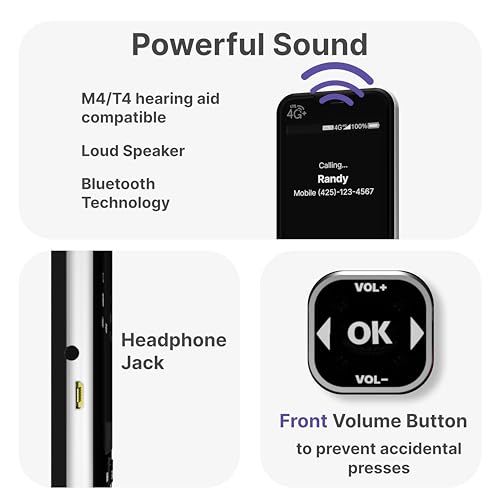 Large Button Cell Phone with 4GB High-Speed Data 6-Month Plan B63581