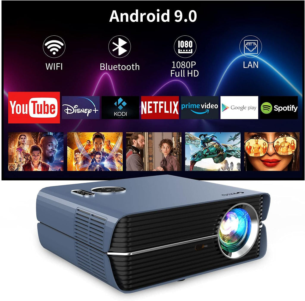 1080P HD 7200 Lumens LCD Projector O958