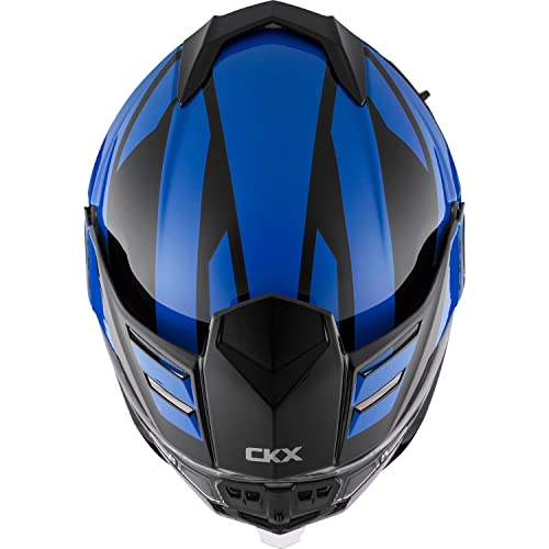 Blue Snow Helmet with Electric Shield O935072