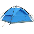 4 Person Double Layer Waterproof Instant Camping Tent Blue B482443