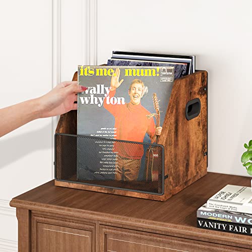 Vinyl Record Storage Box Case Crate S171