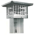 13 inch x 13 inch Stainless Steel Damper Cap M8583