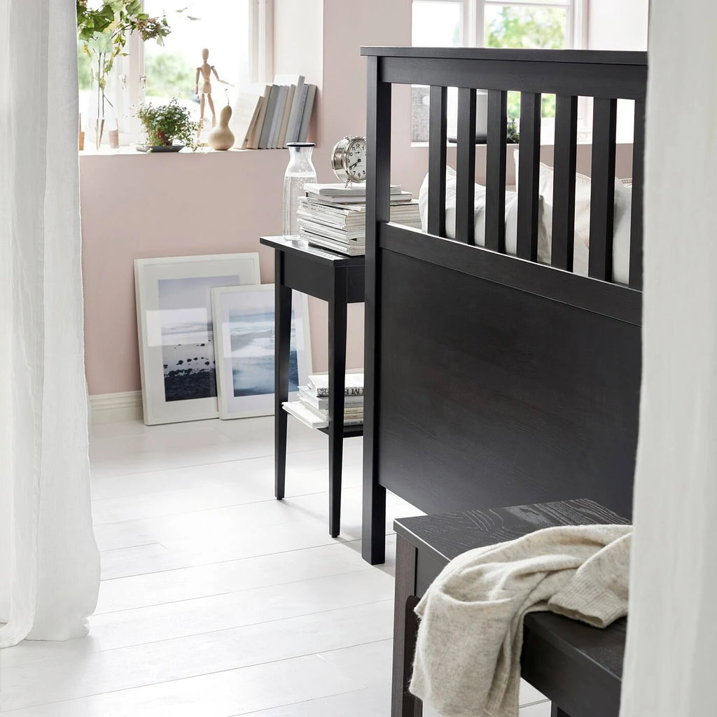 Black-brown King Bed Frame H260