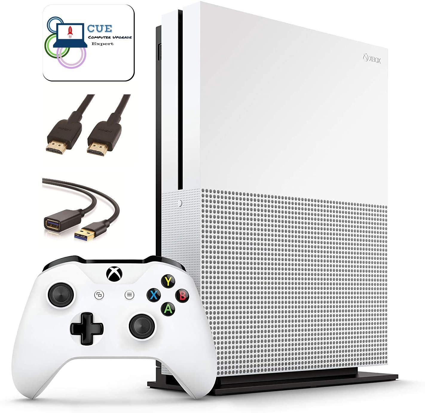 White 1TB Xbox One S Console with Wireless Controller and 4K Ultra Blu-ray K50539
