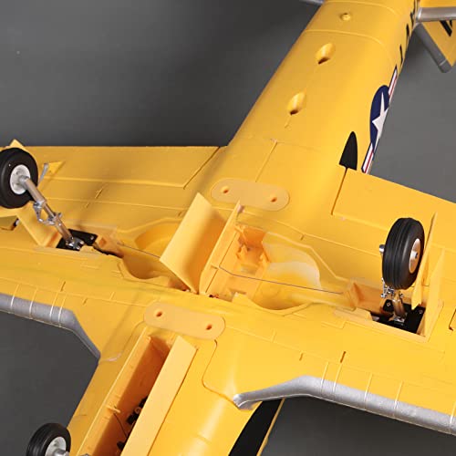 Yellow 1400mm Wingspan RC Airplane PNP E382938