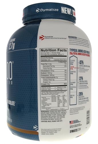 Cookies & Cream Whey Protein Powder Isolate, 25g Protein, 20 Servings Q58000