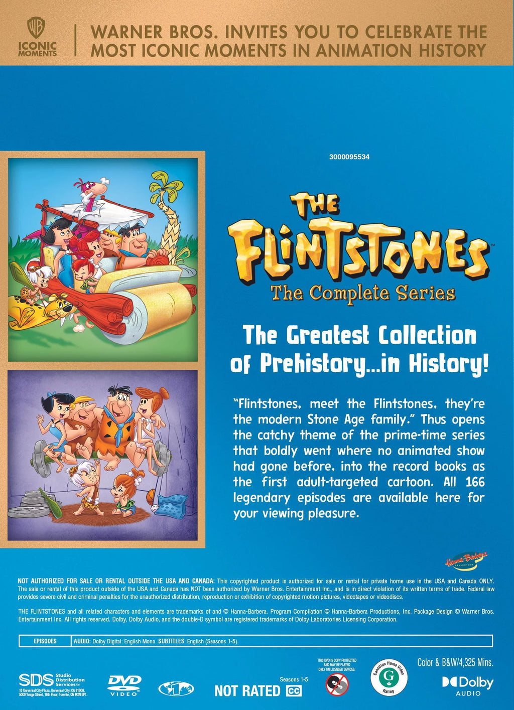 The Flintstones: The Complete Series (DVD) D983