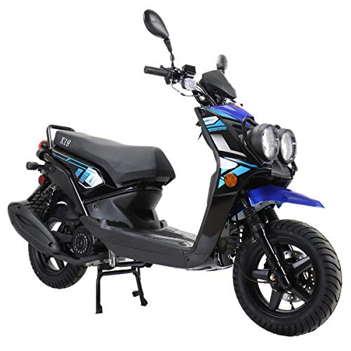 150cc Gas Moped with 12" Aluminum Wheels X497