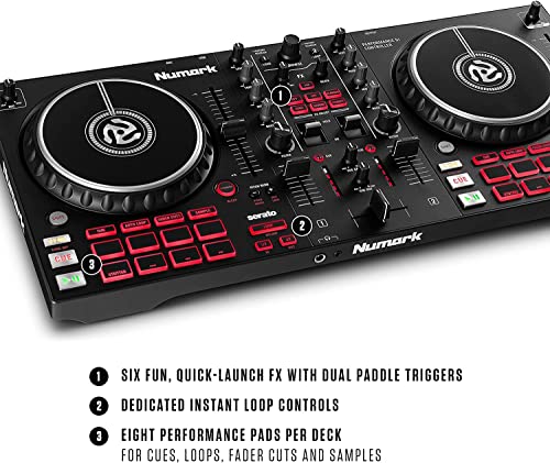 2 Deck DJ Controller with Built-in Audio Interface G6912
