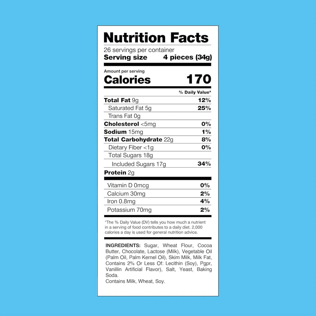Milk Chocolate Miniature Candy Bars, 2 Pounds (About 100 Count) F835