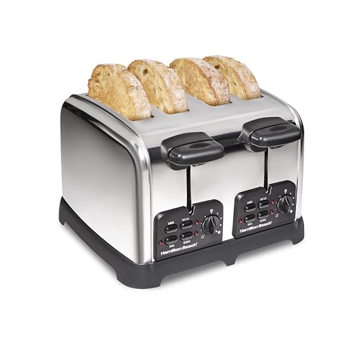 4 Slice Retro Toaster with Wide Slots C786852