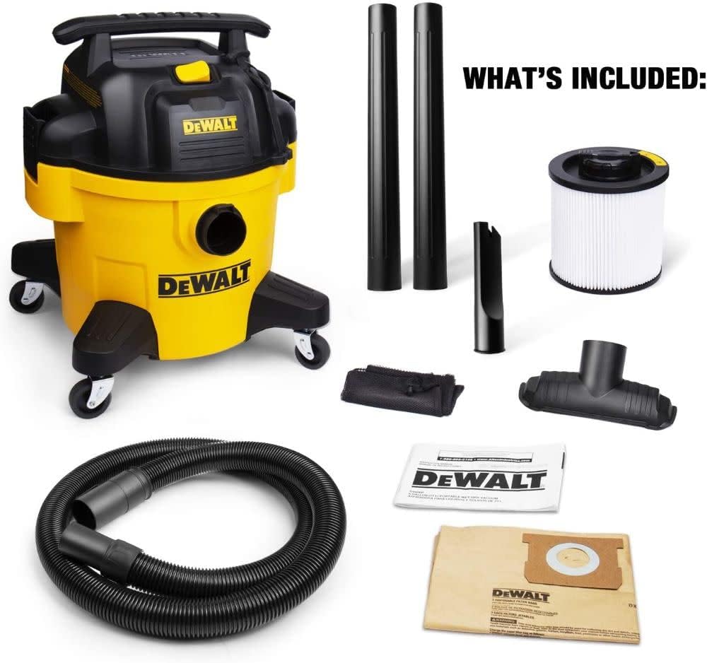 6 Gallon Poly Wet/Dry Shop Vacuum B133197