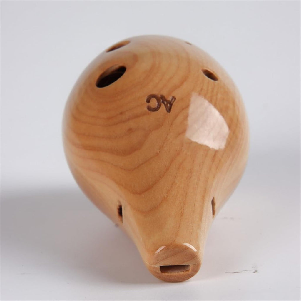 Solid Wood 6-hole Alto Ocarina F7429