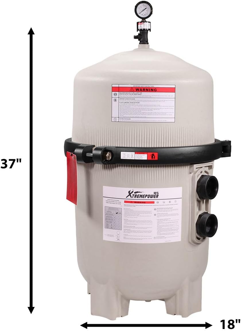48 Sq. Ft. Diatomaceous Earth Pool Filter Z1740