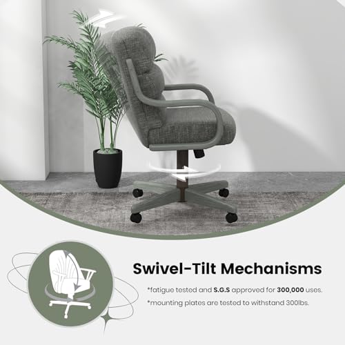 6 Set Casual Dining Chairs with Casters Q268330