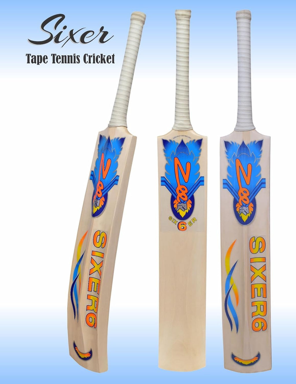 Full Size 4.5" Wide 35" Adult Full Cane Long Handle Kashmir Willow Cricket Bat C4690