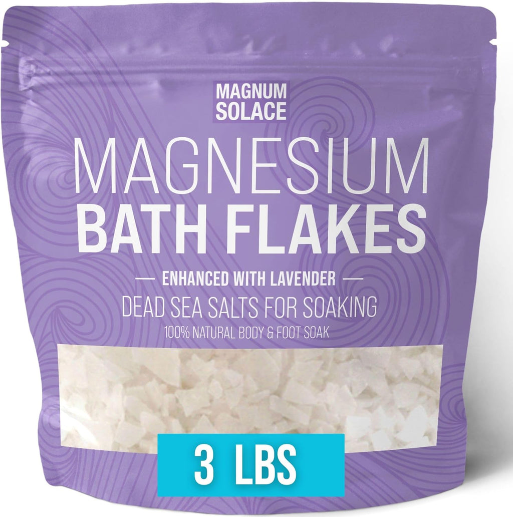 Magnesium Bath Flakes - Dead Sea Salt – 3 Pound Y1749