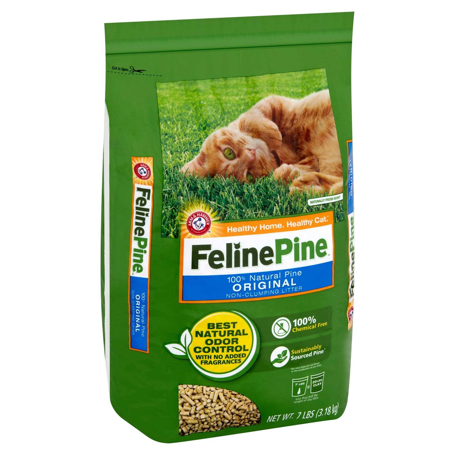 Feline Pine Cat Litter Original P87328