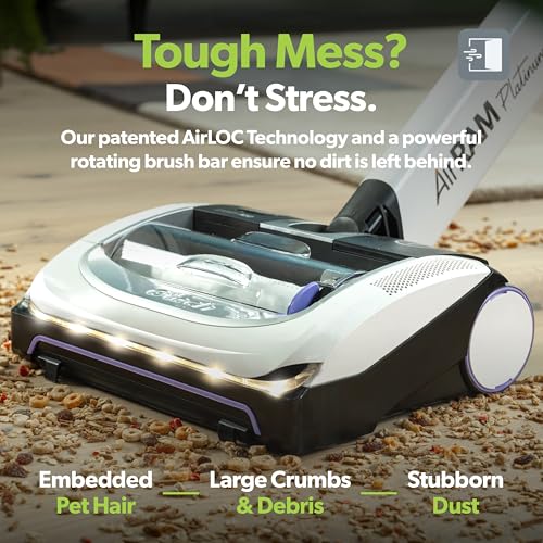 Cordless Vacuum Cleaner with Anti-Hair Wrap Brush Bar and Rechargeable 22v Li-ion Battery D389493