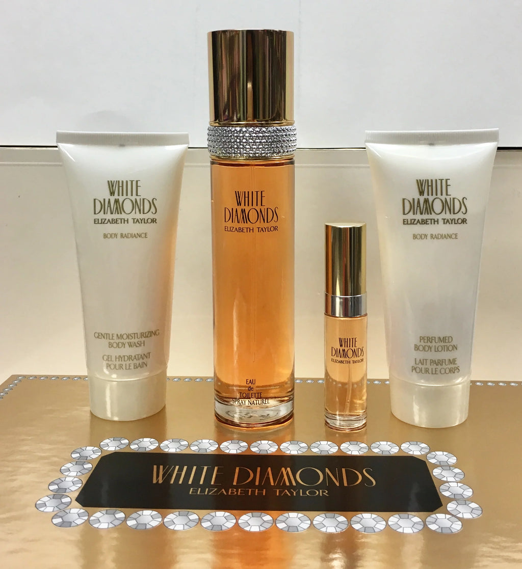 White Diamonds Perfume Gift Set, 4 Pieces K93813
