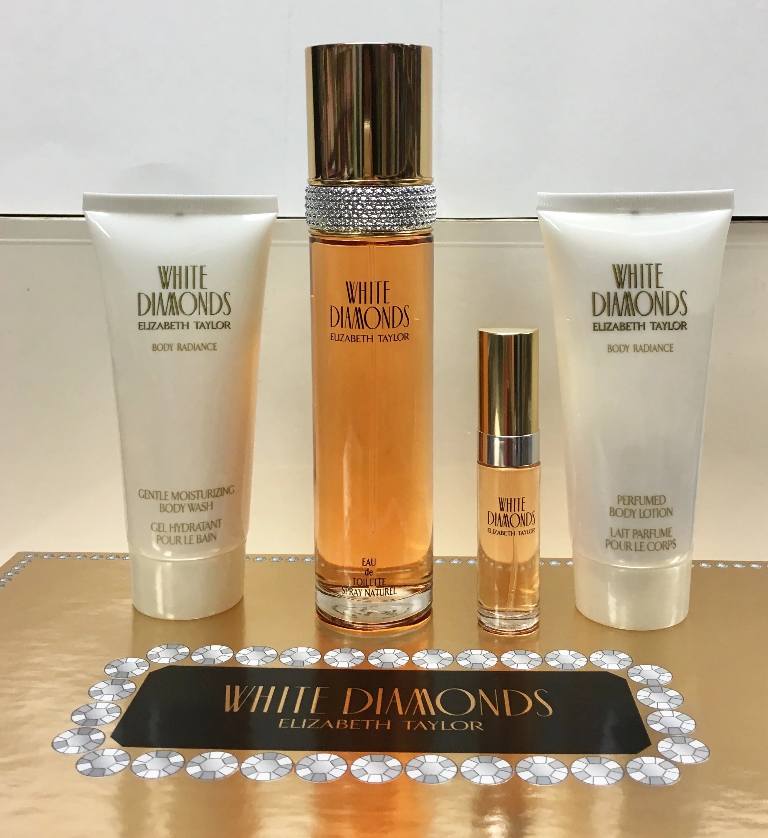 White Diamonds Perfume Gift Set, 4 Pieces K93813