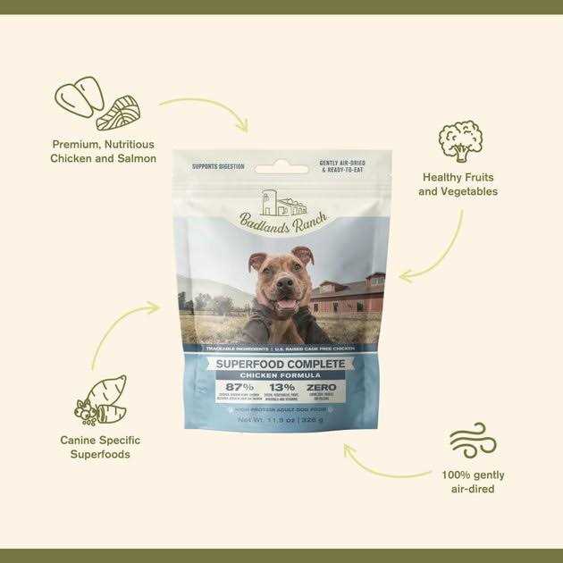 Air Dried Chicken Dog Food B729