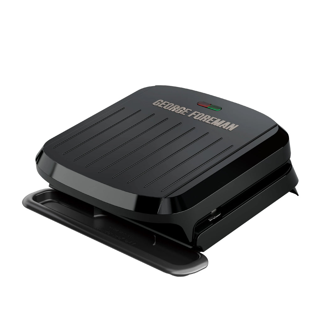 Black 4-Serving Removable Plate Grill and Panini C322