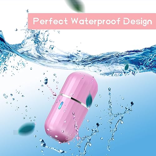 Rechargeable Waterproof Electric Razor for Women (Pink) L79511