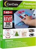 30 A4 Sheets, 14oz White Medium DTF Powder, Direct-to-Film Transfer M56371
