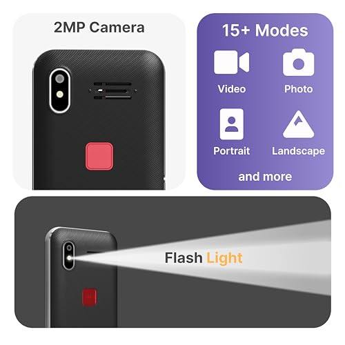 Large Button Cell Phone with 4GB High-Speed Data 6-Month Plan B63581