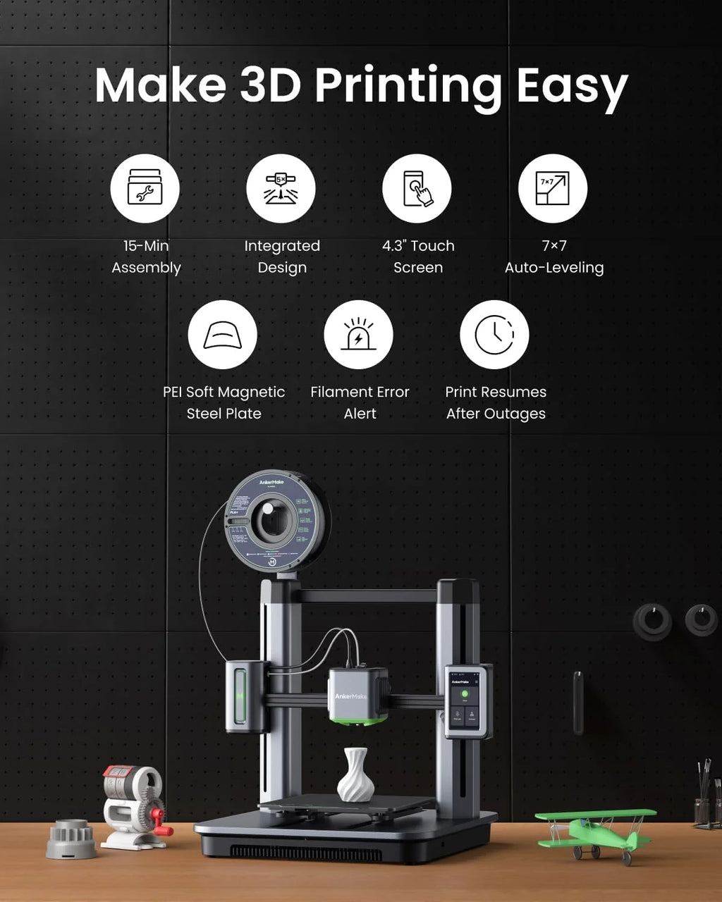 M5 FDM 3D Printer N6451