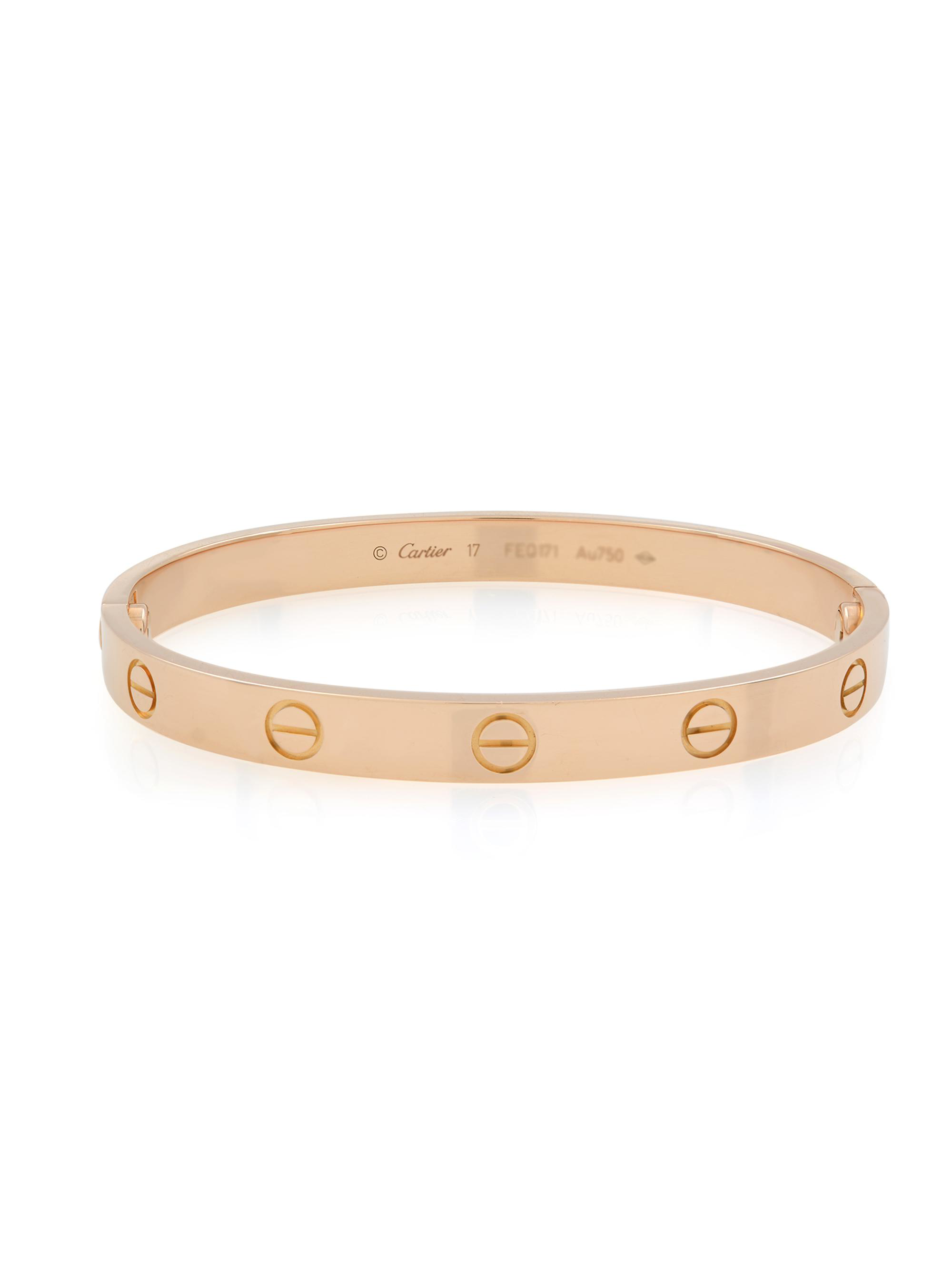 18K Rose Gold Bangle K759