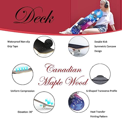 31 Inch Complete Skateboard D8003
