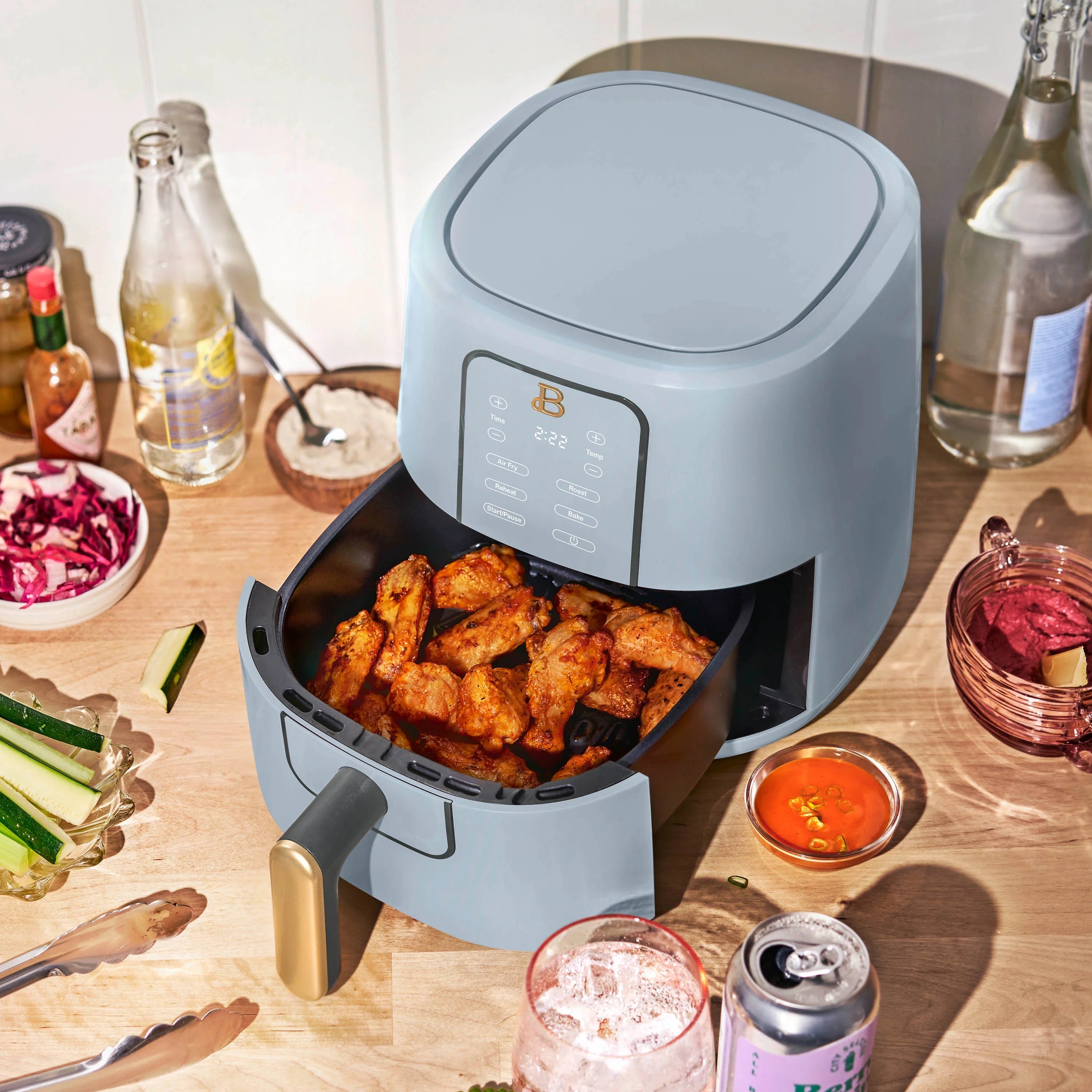 White 3 Qt Air Fryer H366605