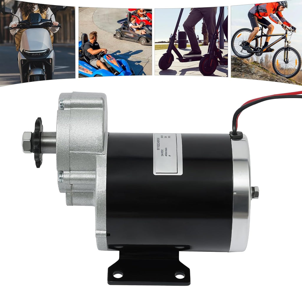 600W 24V 450RPM Brushed DC Reduction Motor T322815