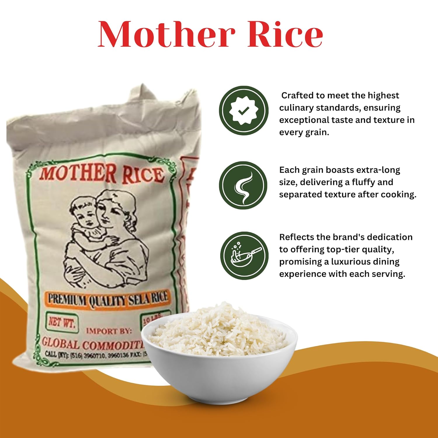 Extra-Long Grain Sela Rice 10lb F807